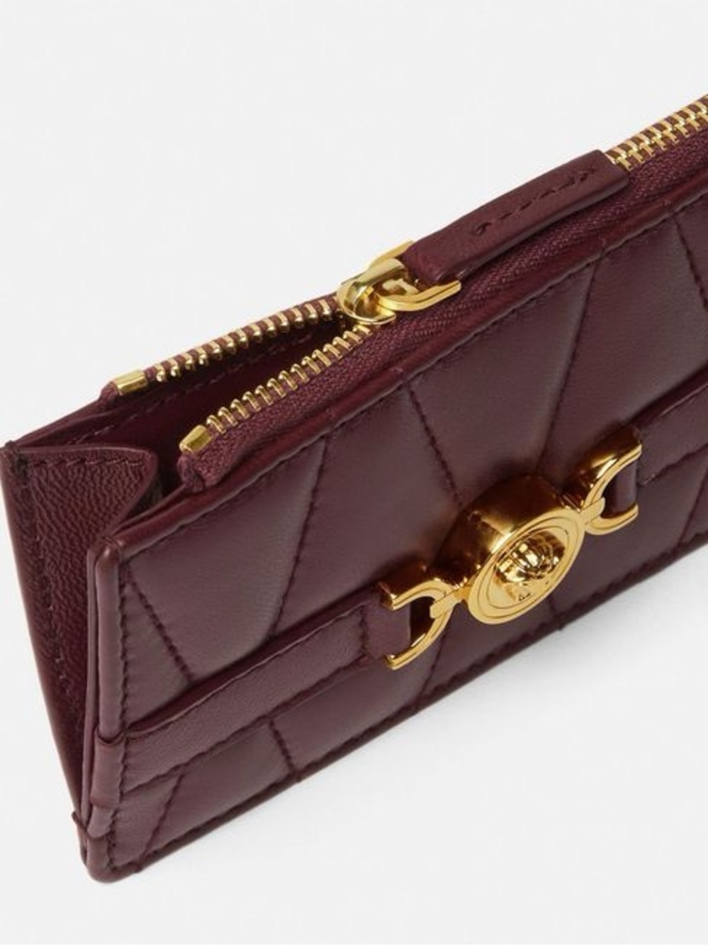 NWT Versace Medusa ‘95 Quilted Nappa Card Holder
